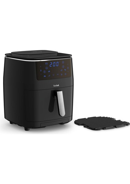 3'ü 1 Arada Fritöz & Izgara, Buharda Pişirme Yağsız Airfryer, Xxl 6.5 Litre Geniş Kapasite + Onerous Lambader