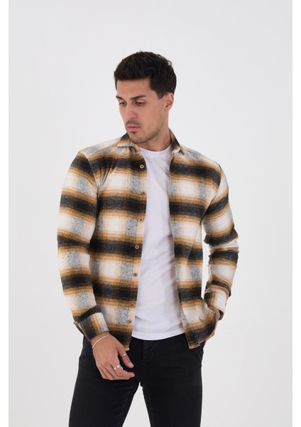 Jack Carısma. Oduncu Ekose Slim Fit Erkek Gömlek fiyatları