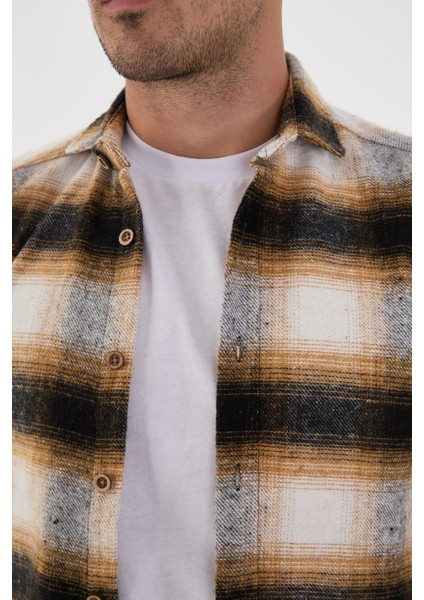 Jack Carısma. Oduncu Ekose Slim Fit Erkek Gömlek fırsatları
