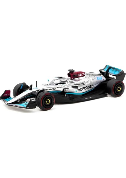 1:64 Diecast Mercedes-Amg F1 W13 E Performance Sao Paulo Grand Prix 2022 Winner Tarmac Model Araba