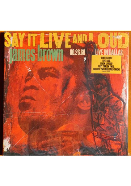 James Brown - Say It Live and Loud: Live in Dallas 08.26.68 Plak 2 LP