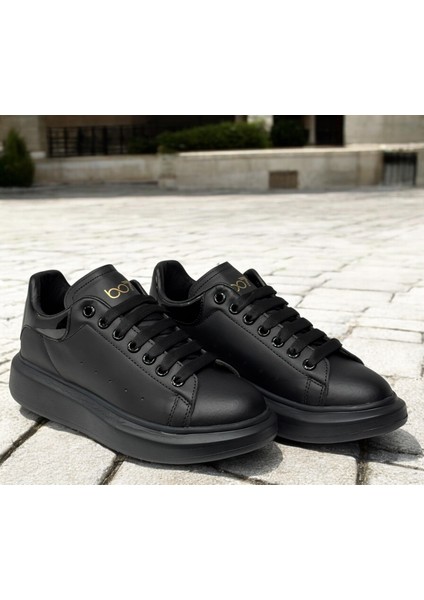 Yüksek Taban Bağcıklı Sneaker Günlük Ayakkabı