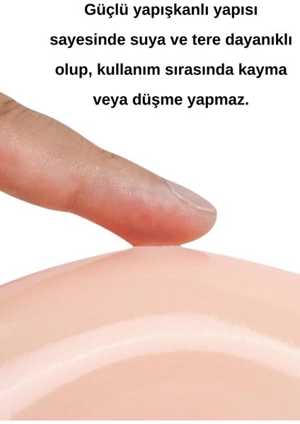 Kadın Ten Şeffaf Askılı Sihirli Büyük Gösteren Silikon Destekli Yapışkan Sütyen indirimleri