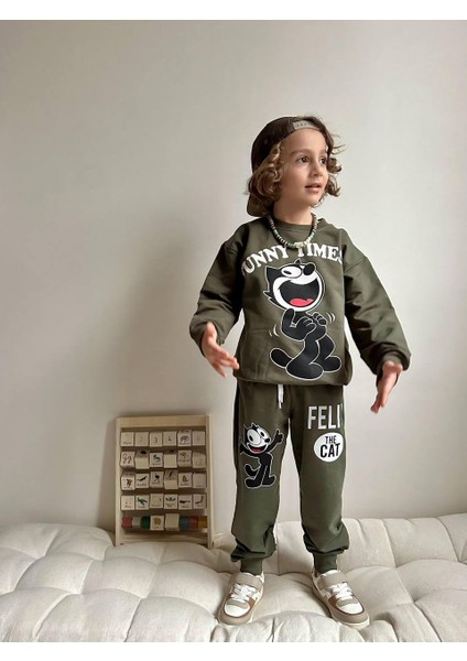 Yigit Butik Karakter Baskılı Erkek Çocuk Alt Üst Takım fiyatları