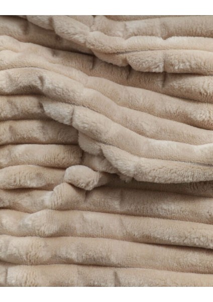 Merinos Modern Line 3 Parça Battaniye Seti Bej fırsatları