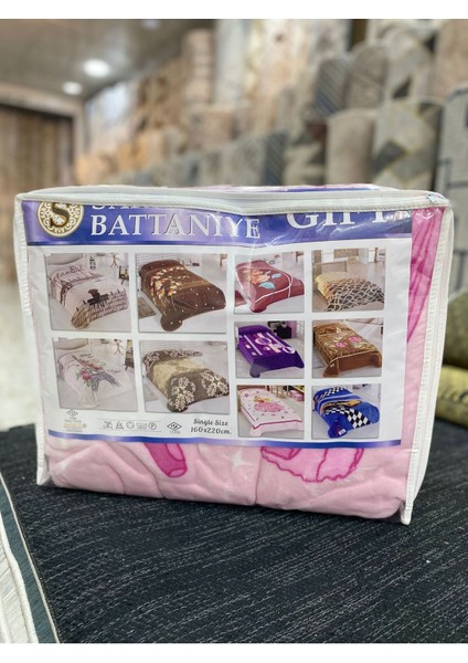 Tek Kişilik Gift Pembe Çocuk Battaniyesi 2 kg fiyatları