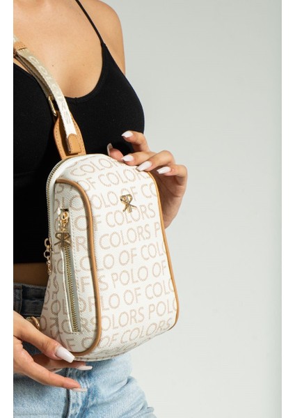 Polo Of Colors Monogram Kadın Bodybag Çanta