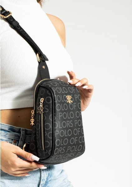 Polo Of Colors Monogram Kadın Bodybag Çanta