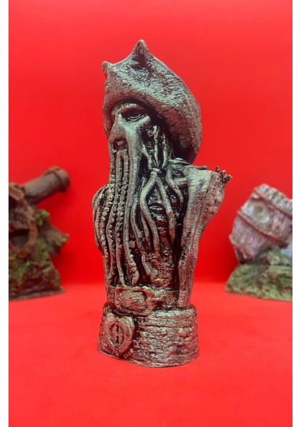Karayip Korsanları Davy Jones Büst
