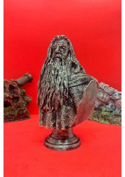 Yüzüklerin Efendisi Lotr Gandalf Büst