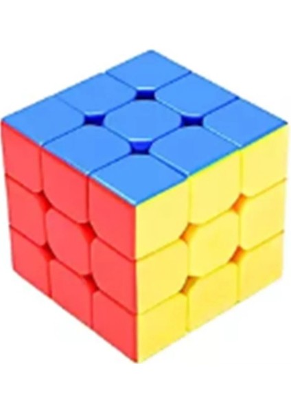 3x3 Profesyonel Kutulu Neon Speed Cube Zeka Sabır Küpü