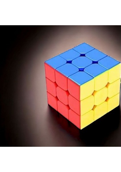 3x3 Profesyonel Kutulu Neon Speed Cube Zeka Sabır Küpü