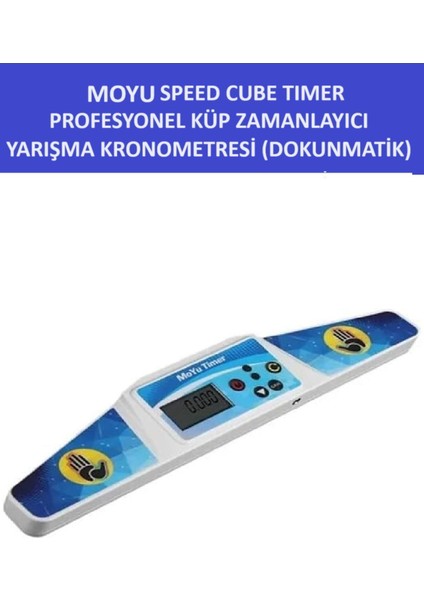 Moyu Zeka Küpü Zamanlayıcı - Speed Cube Timer - Sabır Küpü Kronometresi