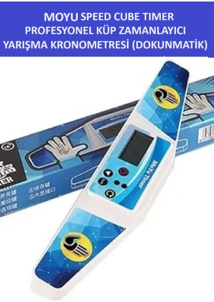 Moyu Zeka Küpü Zamanlayıcı - Speed Cube Timer - Sabır Küpü Kronometresi