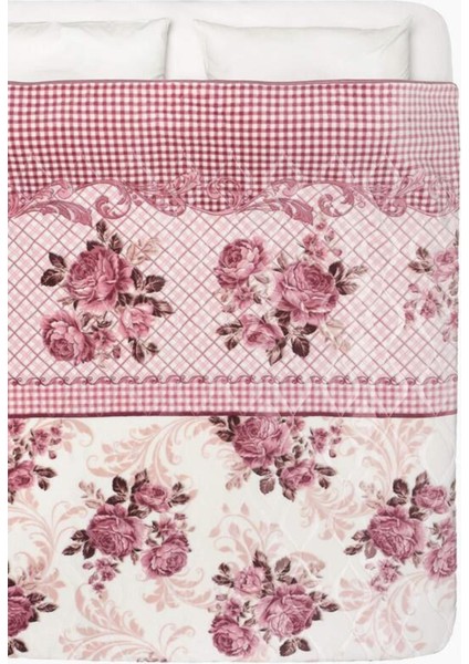 Wellsoft Çift Kişilik Battaniye 4 kg - Rosery Beyaz
