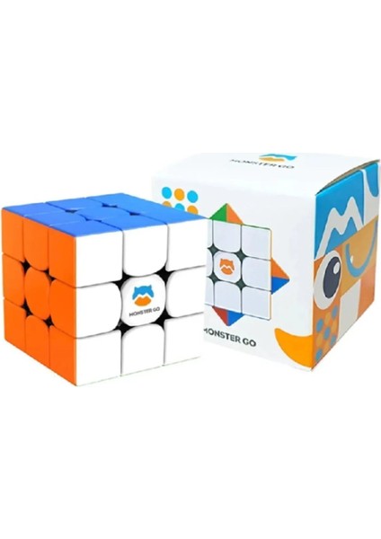 Gan MG356 3X3X3 Mıknatıslı Manyetik Zeka Küpü - Profesyonel Speed Cube - Sabır Küpü -