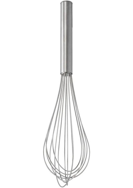 Paslanmaz Çelik Karıştırıcı Çırpıcı Büyük Boy (30 Cm)