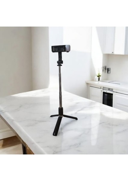 Işıklı Selife Çubuğu Tripod Özelliğine Sahip Sabit Bırakılabilen fırsatları