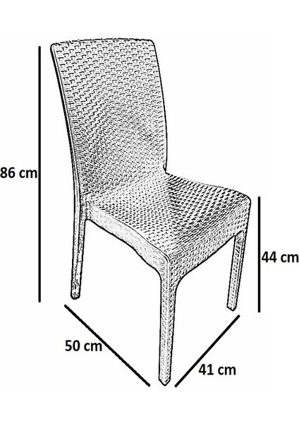 Kolsuz Rattan Sandalye