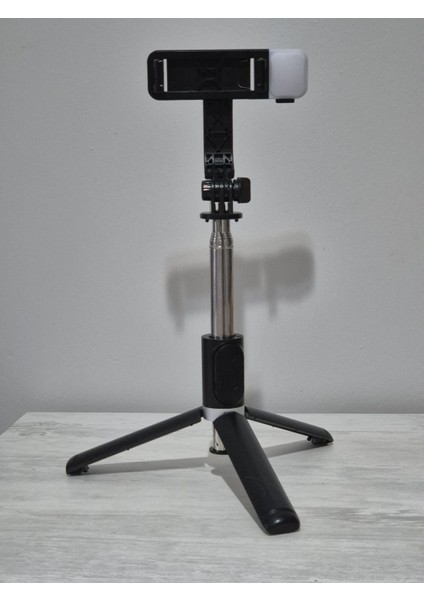 Işıklı Selife Çubuğu Tripod Özelliğine Sahip Sabit Bırakılabilen indirimleri