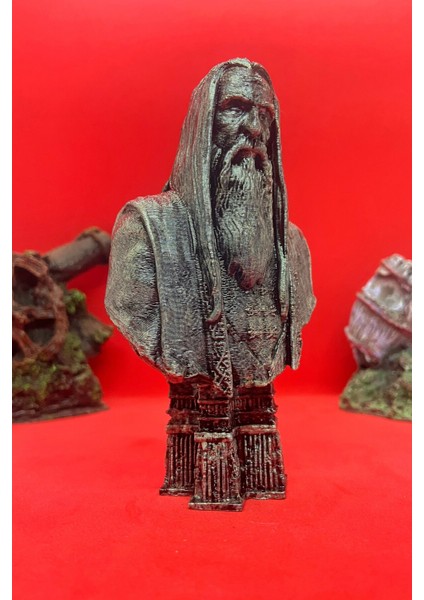 Yüzüklerin Efendisi Lotr Saruman Büst