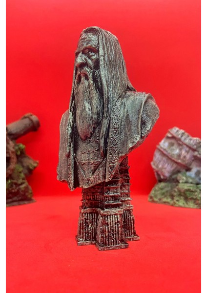 Yüzüklerin Efendisi Lotr Saruman Büst