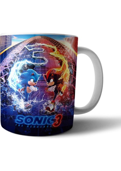 Sonic 3 Temalı Kupa Bardak Model 3
