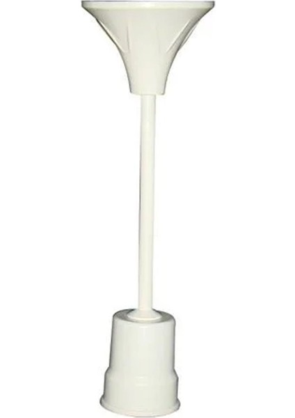 E27 Tij Duy Plastik Aksamlı Porselen Gövdeli Yeni Tip Tij Duy 2 Adet