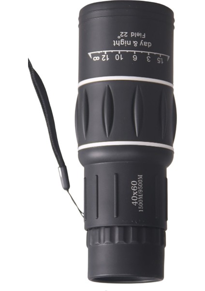 16X52 Optik Lens Monoküler Teleskop Dürbün, Gece Görüşlü Avcılık ve Kamp Dürbünü, Dayanıklı Tasarım