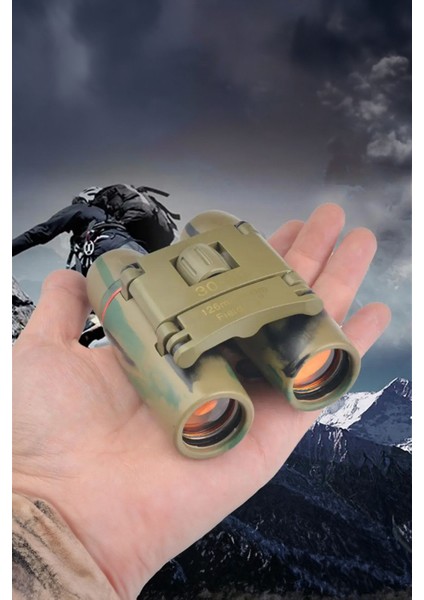 30X60 Profesyonel El Dürbünü, Mini Avcılık ve Sporcu Için Kamp Dürbün, Seyahat Için Hafif Tasarım