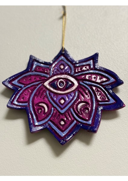 Lotus Nazar Duvar Süsü - Kutusunda