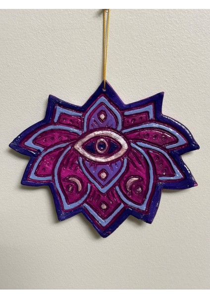 Lotus Nazar Duvar Süsü - Kutusunda fırsatları