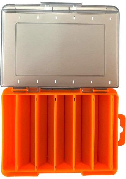 Çift Taraflı Maket Yem Kutusu 12 Gözlü Turuncu 14X10.5X3CM (Max 7cm Maketler Için) fiyatları