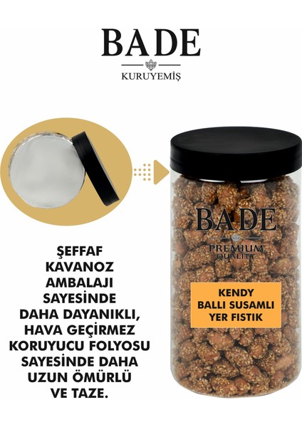 Kendy Ballı Susamlı Yer Fıstık 350 gr