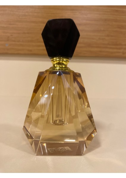 Dekoratif Kristal Parfüm Şişe 6 Gen Model Bal Siyah fırsatları