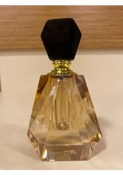 Dekoratif Kristal Parfüm Şişe 6 Gen Model Bal Siyah indirimleri