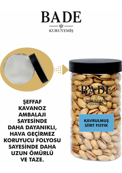 Kavrulmuş Siirt Fıstık Jumbo İri Boy 250 gr