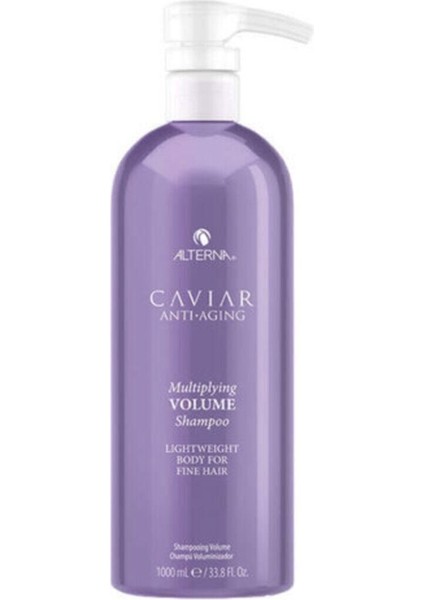 Cavıar Antı-Agıng Volume Dolgunluk Kazandıran Şhampoo 1000 ml