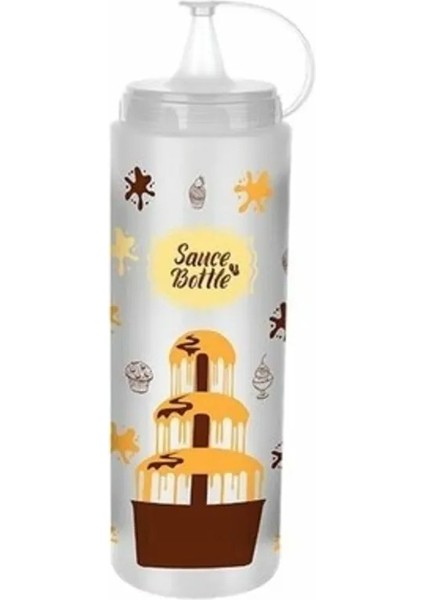 Herseyevinizde Çikolata Sos Şişesi - Şeffaf - 700 ml