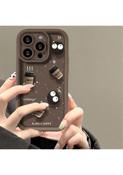 Apple iPhone 13 / 14 Kabartmalı Silikon Konsept Kılıf