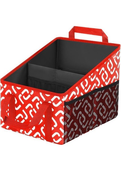 MCC-5003 Desenli Easygo Araç Içi Organizer Kırmızı