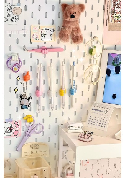 Çok Amaçlı Sevimli Kanca Seti Kendinden Yapışkanlı Renkli 30 Adet fiyatları