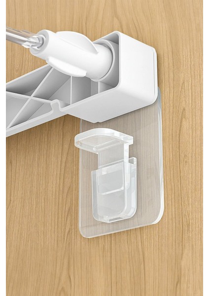 Yapışkan Raf Köşe Tutucu Klips 4 Adet Şeffaf Yapışkanlı fiyatları