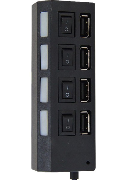 Laptop Için 4 Port USB 2.0 Hub, Çok Portlu Çoğaltıcı, Hızlı USB Switch, Dişi Splitter