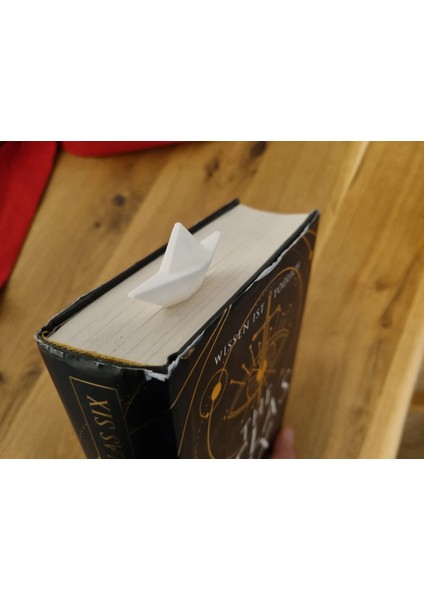 Just3dprintings Kağıt Gemi Kitap Ayracı