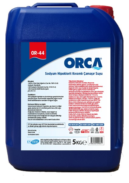 Kıvamlı Çamaşır Suyu 5 Litre 4 Adet