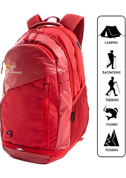 Unisex Outdoor Çanta Dağcı Çantası Kamp Çantası Seyahat Çantası Treeking Yürüyüş Çantası 43*30 cm indirimleri