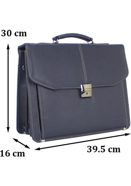 Erkek El Çantası Omuz Askılı Kilit Mekanizmalı Organizer Iç Bölme 15,6 Inç A4 Uyumlu modelleri