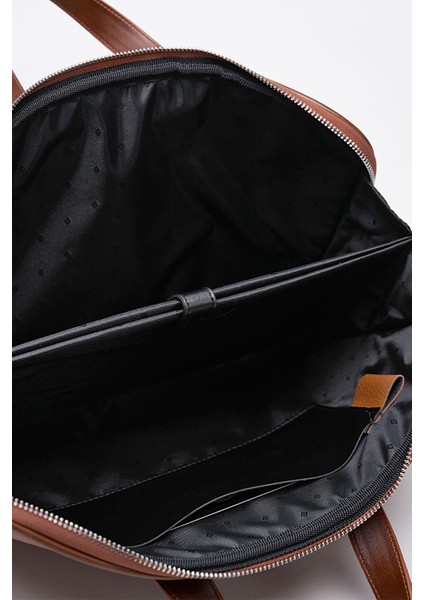 Taba Renkli MacBook Air Pro 13-14 Inç Laptop ve Evrak Çantası