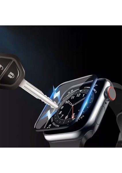 Apple Watch Series 10 46MM Uyumlu Polymer Temperli Nano 0.5 mm Watch Ekran Koruyucu